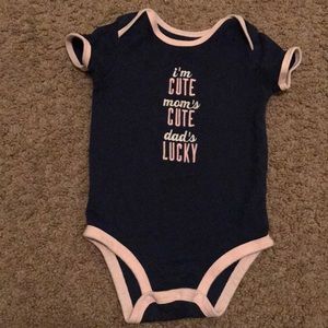 Baby girl onesie